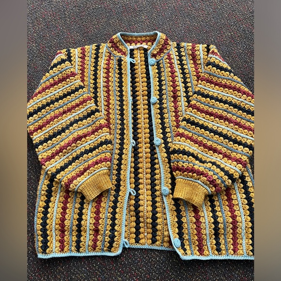 Misha & Puff Retrospective Marigold Cardigan xs/sm - Picture 2 of 4